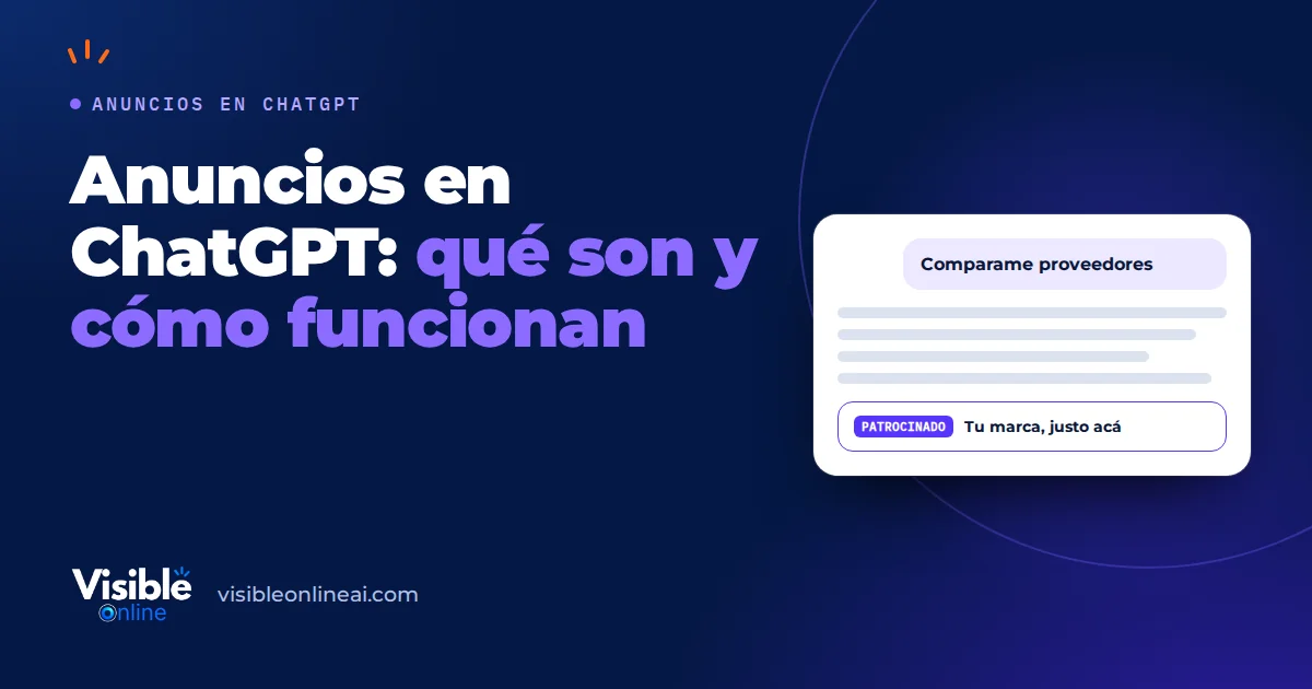 Anuncios en ChatGPT: qué son y cómo funcionan