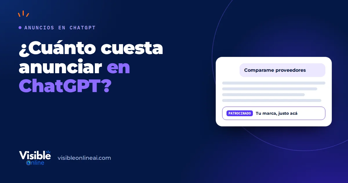 ¿Cuánto cuesta anunciar en ChatGPT?